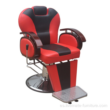 Belleza Barbería Salón Equipo Silla Red Barber Sillas